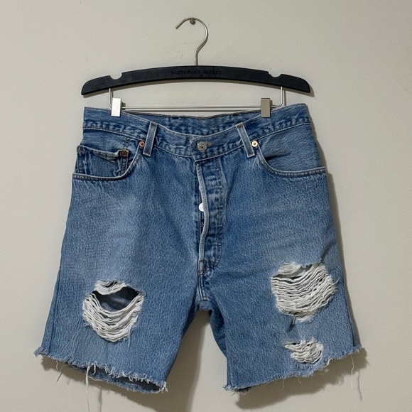 RE/DONE x LEVIS Loose Denim shorts - Picture 1 of 3